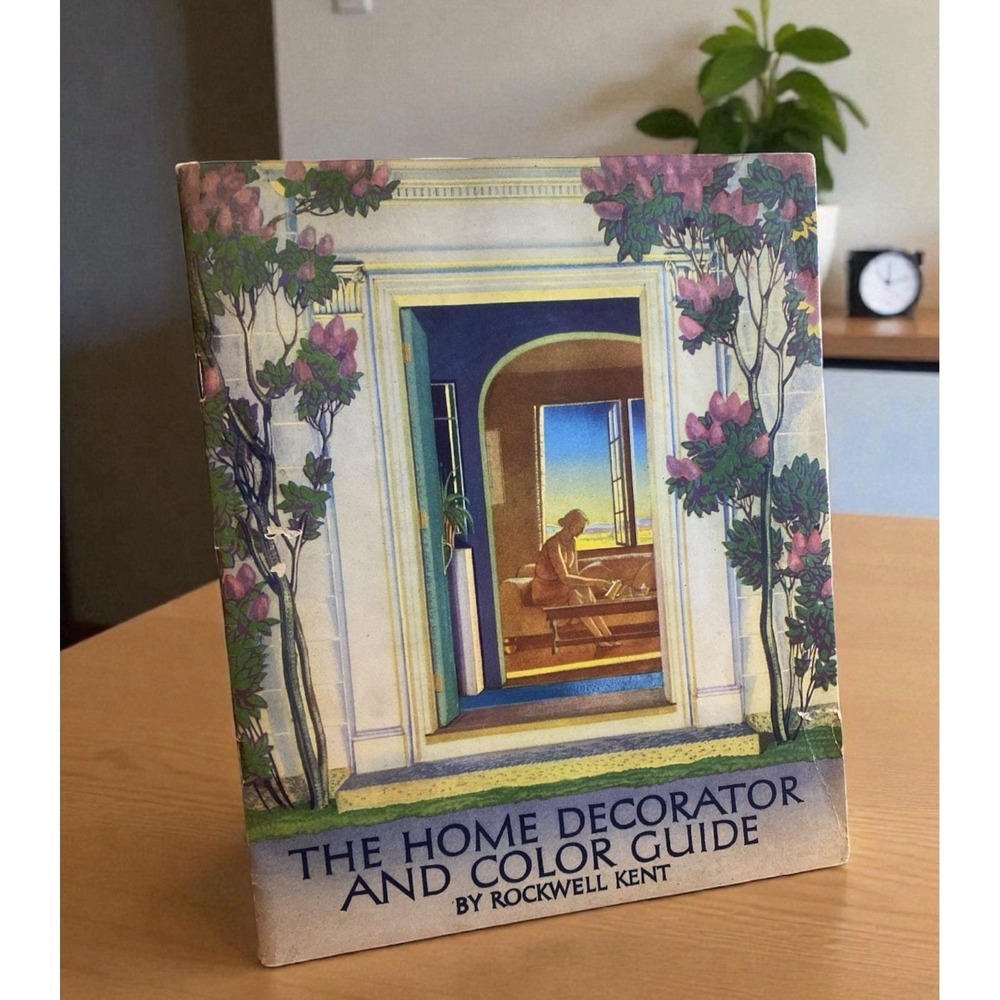 Vintage 1930s Sherwin Williams Home Decorator Guide Rockwell Kent Paint Art